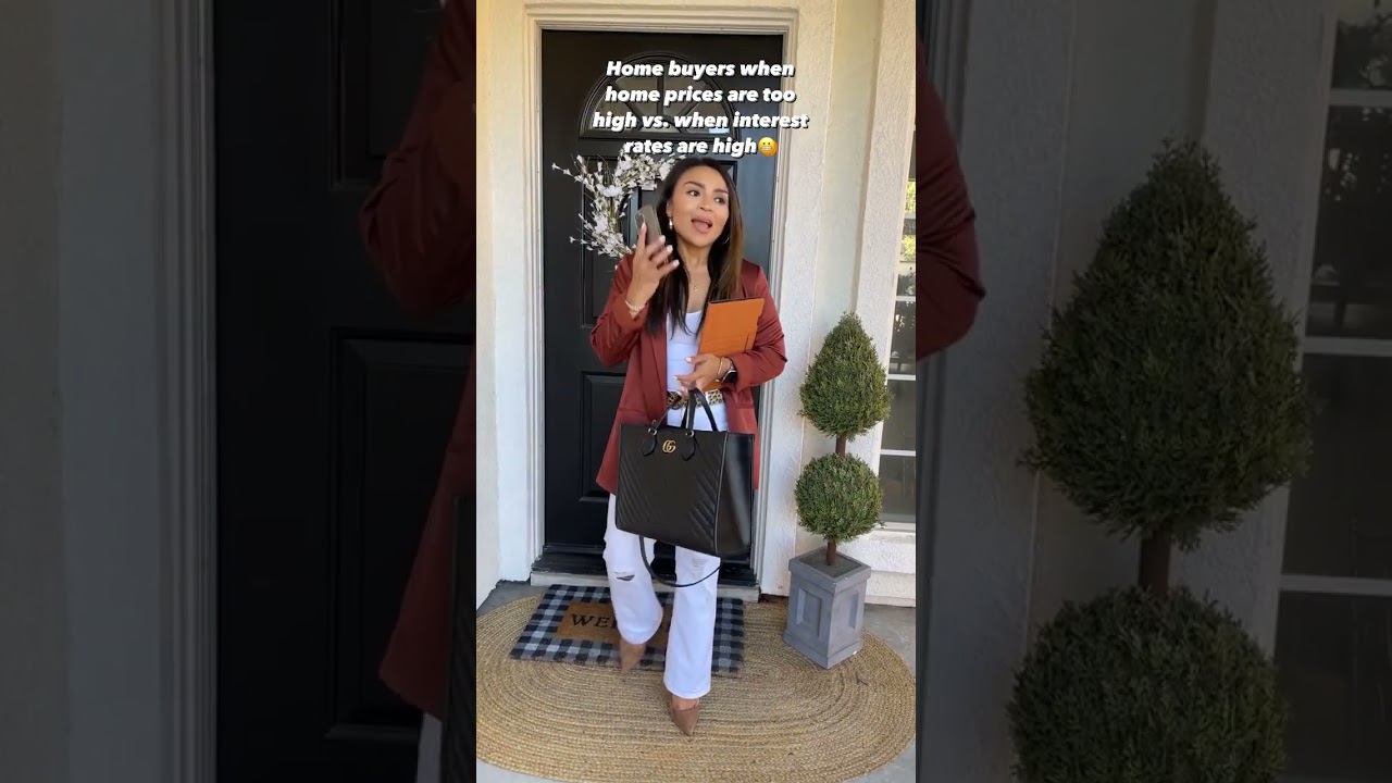 Home Buyers when the Prices are too High VS when Interest Rates are High