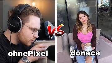 donacs Challenges ohnepixel To A 1v1 For 100 Gifted Subs