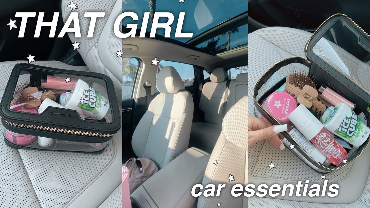 THAT GIRL CAR ESSENTIALS *pack my new car with me!  + target