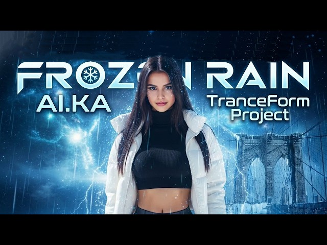 ❄Frozen Rain - AI.KA Digital Singer feat. TranceForm Project | Official Music Video