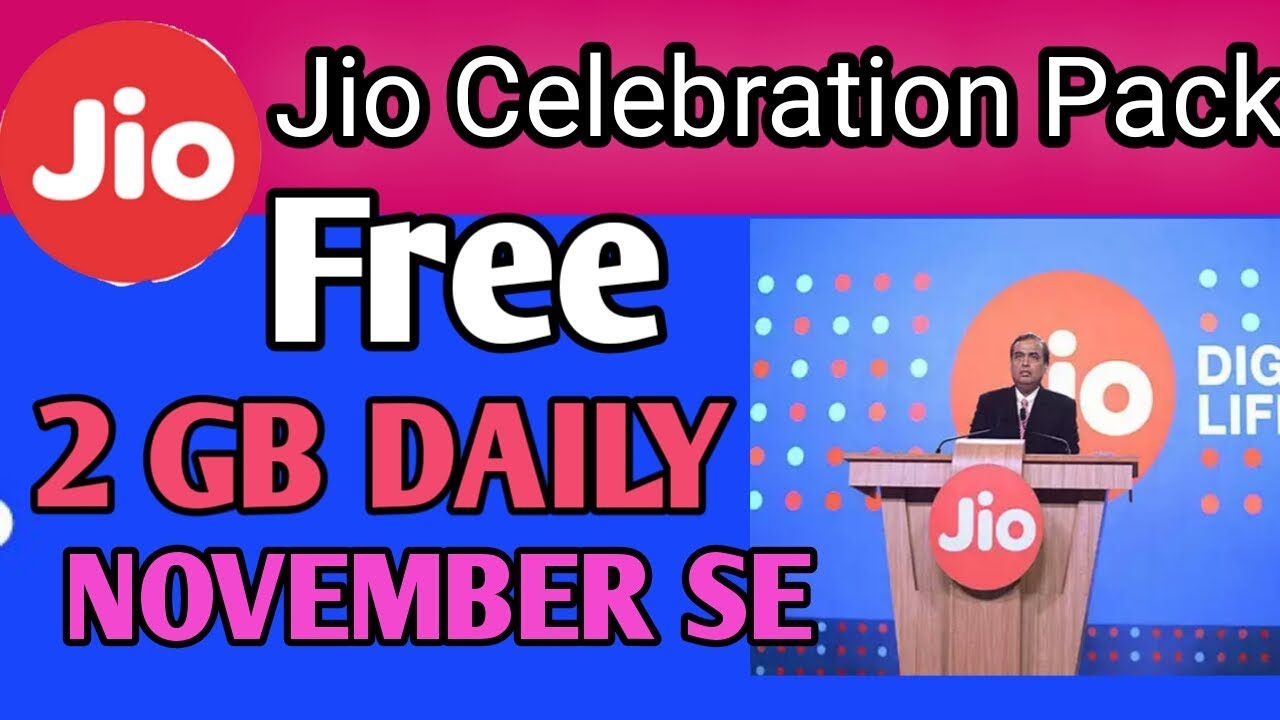 jio celebration pack