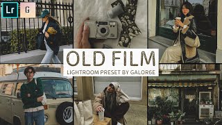 OLD FILM | How To Edit Photos In Lightroom Mobile | Lightroom Photo Editing | Aesthetic Preset Free screenshot 2