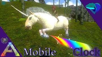 HOW TO MAKE GRIFFIN KIBBLE AND TAME A UNICORN! ARK: Mobile Clock [S1:E9]