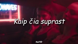 G&M - Kaip suprast (feat. West One) (Lyrics video)