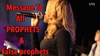 PROPHETS OF GOD & False Prophets LISTEN UP! Tiphani Montgomery Prophetic Insight