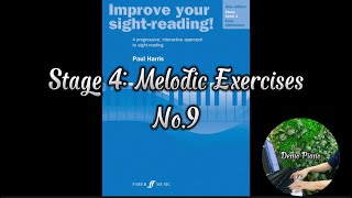 No.9 | Paul Harris Improve Your Sight-Reading Level 1 - Stage 4: Melodic Exercises