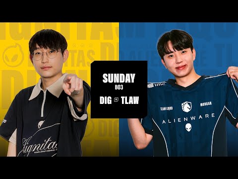 LCS Spring 2026 | TLAW vs DIG | Regular Season