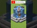 Minecraft Fountain!  #minecraft #minecraftbuilding