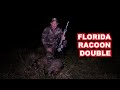 Raccoon Double in Florida (Night Vision)