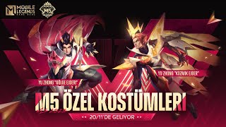 M5 Kostümleri | Yu Zhong Gölge Ejderi & Yu Zhong Kozmik Ejder丨Mobile Legends: Bang Bang