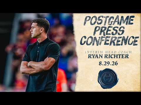 Press Conference | Ryan Richter after the Union's match at Red Bull New York
