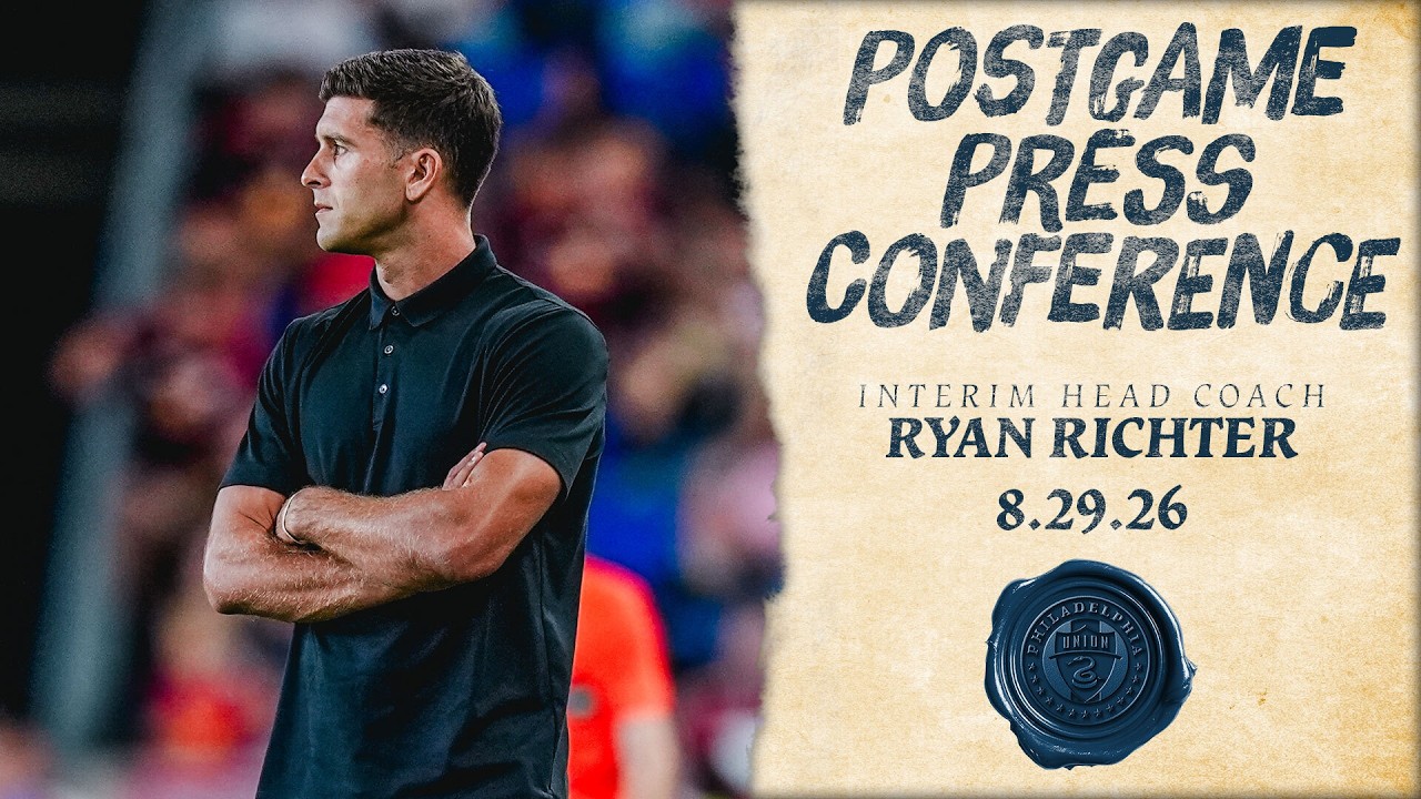 Press Conference | Ryan Richter after the Union's match at Red Bull New York
