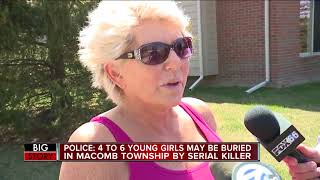 Police searching for remains of 4-6 girls who may be buried in Macomb Township