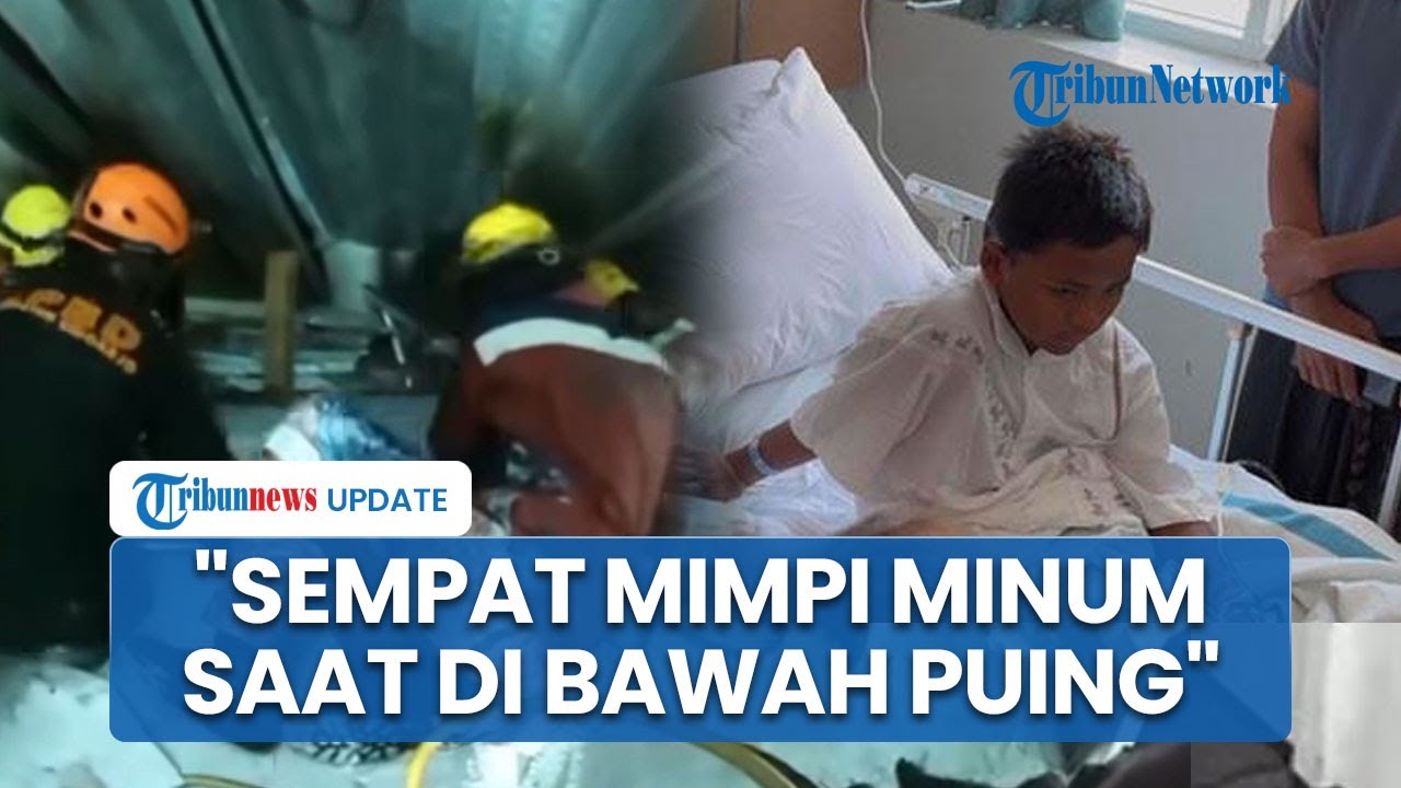 Kisah Haru Korban Selamat Runtuhnya Ponpes Al Khoziny, Alfatih Akui Sempat Coba Lari Selamatkan Diri