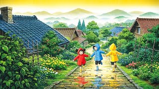 Soft Rain in the Countryside🌧️Writing Letters by the Window | Peaceful Slow Living Ghibli-Style ASMR screenshot 2