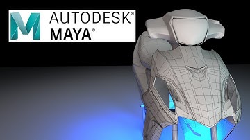 3D Modeling Timelapse Part 3: Suzuki Smash Motorcycle Headlight, Autodesk Maya