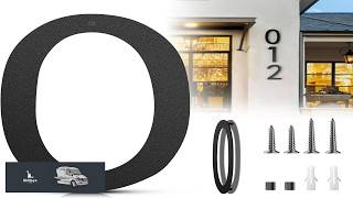 16 Inch Extra Large House Numbers For Outside Oversized Floating Address Numbers