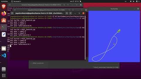 ROS Noetic turtlesim controlling Axis Movement