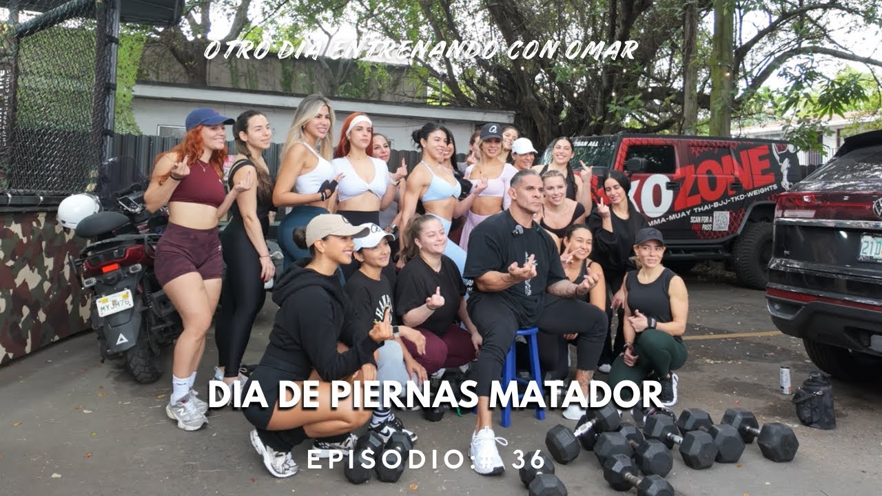 Sobreviviendo a los entrenamientos de Omar 😵‍💫 | semana 19 entrenando para fisicoculturismo 💪🏾|Ep:36