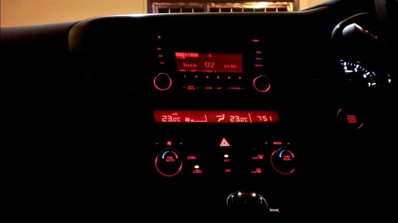 Kia Optima K5 Stock Infinity sound system YouTube