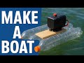 RC Boat 🚤 ।। how to make remote control boat at home ।। DIY RC boat ।। use old rc car ।। DIY Active