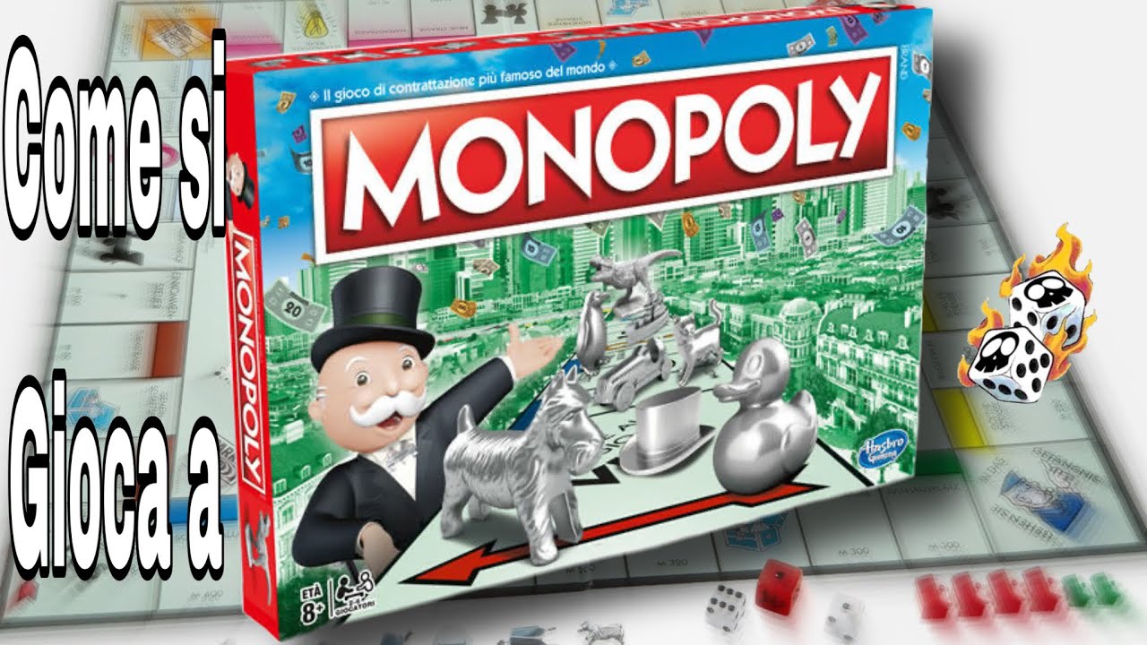 Monopoly Classico - Gioco Da Tavolo: Hasbro Gaming • Solletico Giocattoli