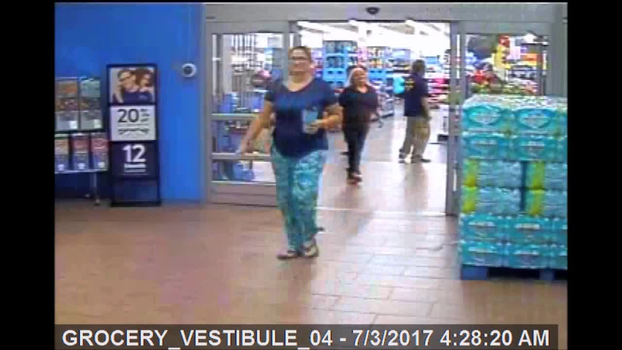 Haslet Walmart Surveillance Video YouTube