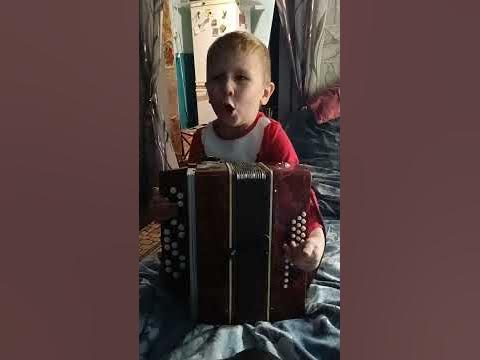 Шок, внук играет на гармони, дед чуть не вешается! - YouTube