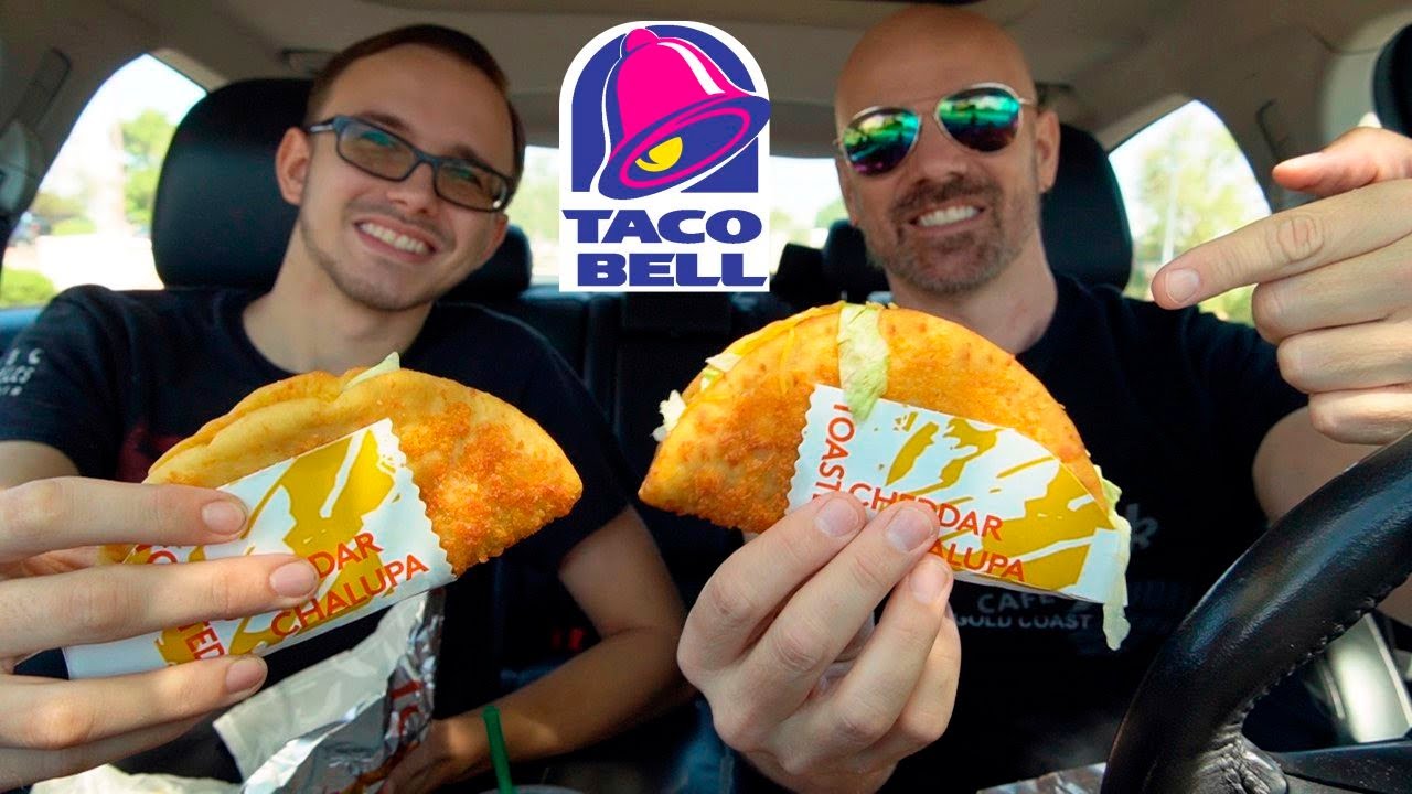 Taco Bell: NEW Toasted Cheddar Chalupa Review!