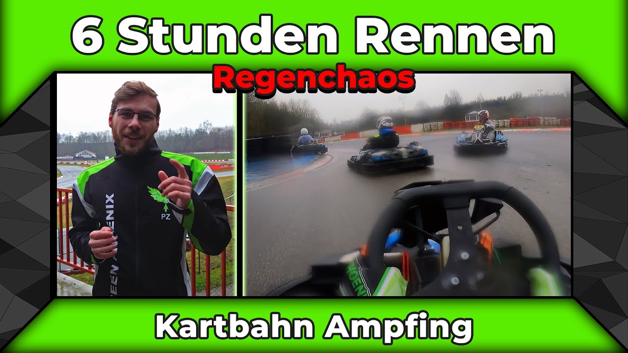 6 Stunden Rennen | Regenchaos und Kampfgeist [Kartbahn Ampfing]