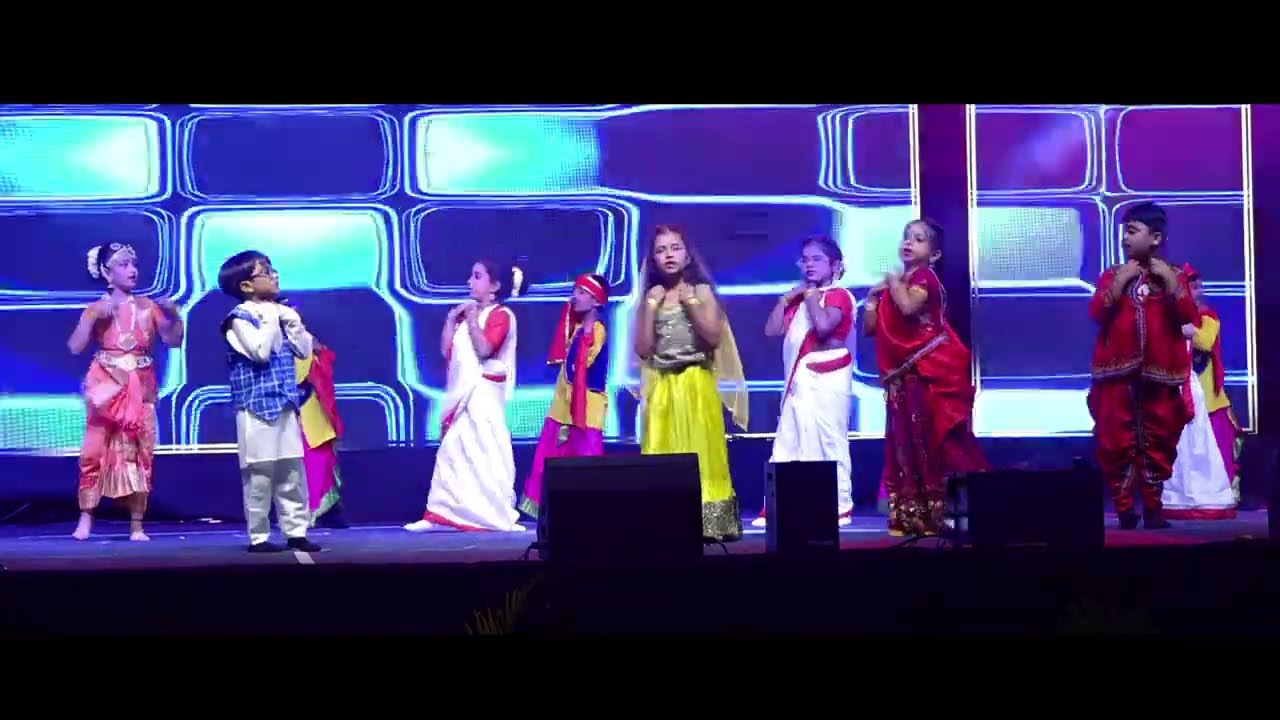 Grade 1 D - Unity in Diversity | Annual Day 2025 | Rudra Tripathaga | GD Goenka School Hyderabad