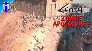 Fighting Off A Massive Zombie Army Invasion, Protecting The Hub - Kenshi Zombie Apocalypse Ep 31