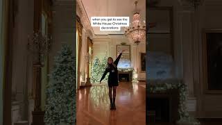 guess how many Christmas trees there are😱😱 #shorts #whitehouse #christmas #shortsvideo