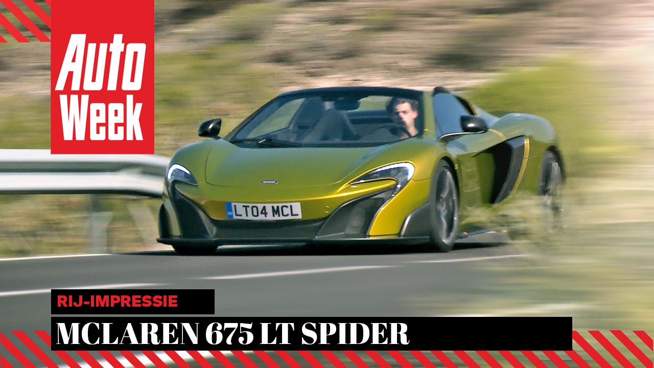 spider monkey McLaren 675LT Spider - AutoWeek review