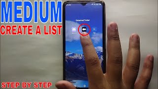 ✅  How To Create A List On Medium 🔴