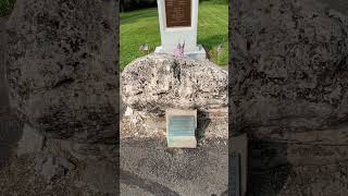 General Anthony Wayne Memorial Tribute Area for the Native Americans