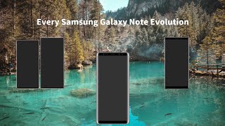 Every Samsung Note Evolution 2011 - 2020 Official Remake Video
