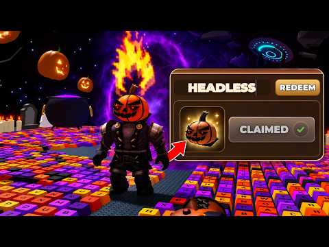 NEW SECRET HALLOWEEN CODE! 🎃 HEADLESS HORSEMAN UPDATE Speed Keyboard Escape