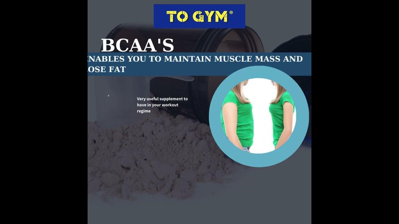 BCAA proteins and weight loss! YouTube