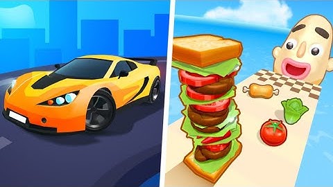 Sandwich Runner | Race Master 3D - All Level Gameplay Android,iOS - NEW APK GIGA UPDATE