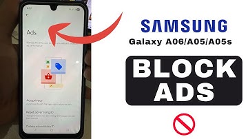 How to Block Popup Ads on Samsung Galaxy A06/A05/A05s