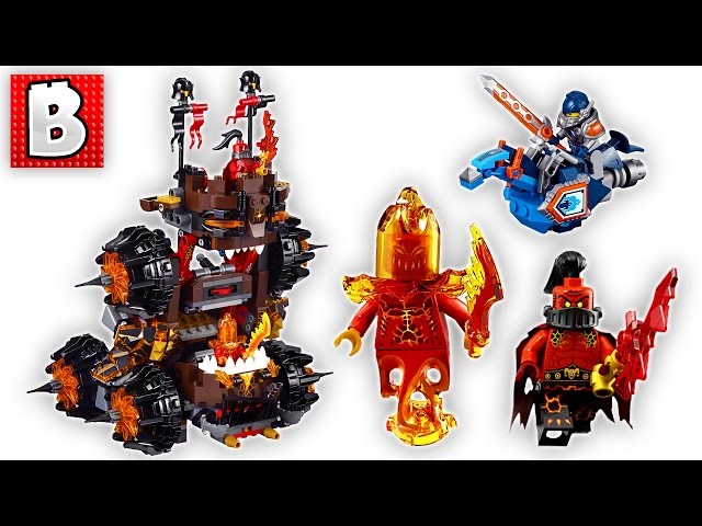 Plante Hvilken en krysantemum Lego Nexo Knights General Magmar's Seige Machine of Doom Set 70321 | Unbox  Build Time Lapse Review - YouTube