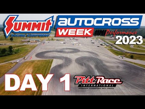 Autocross Week! 2023 Day 1 at Pitt Race!