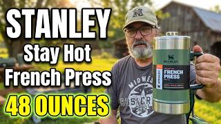 Streamline Your Morning: Stanley French Press for Group Camping @BarnYardOutdoors