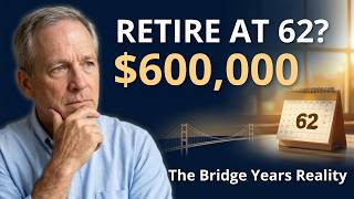 Can You Retire at 62 With $600,000? The Bridge Years Reality