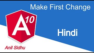 Angular 10 Hindi  tutorial #4 Make First change | Hello World