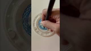 Blue Spirograph art for a request I received! What color or color combos do you think I should try