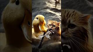 Mouse & Ducks Shocking Cat Rescue