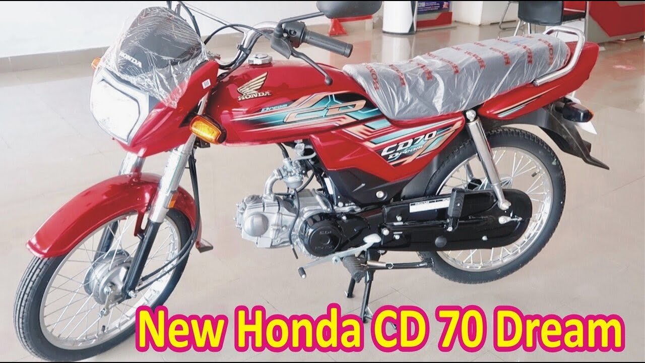 Honda CD70 đỏ hàng hiếm mà đồ zin gần đủ xe lun xe đã bán  YouTube