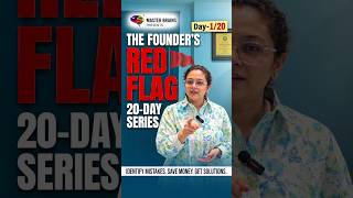 Day 1/20  | Founder Red Flags 🚩 | 20 Business Mistakes You Can’t Afford to Ignore